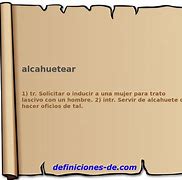 Image result for alcahuetear