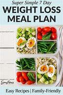 Image result for A Week Meal Plan for Weight Loss