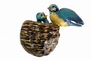 Image result for Ceramic Bird's Nest Figurine