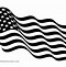 Image result for Black and Grey American Flag Drawing
