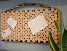 Image result for Keychain Cork Board