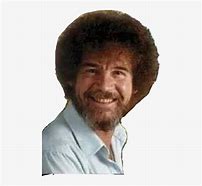 Image result for Bob Ross White Background