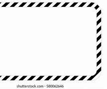Image result for Black and White Caition Stripe
