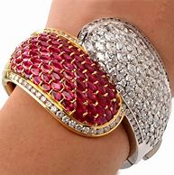Image result for Ruby Diamond Bracelet