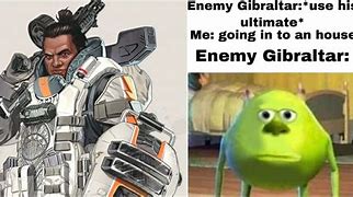 Image result for Gibraltar Apex Legends Meme