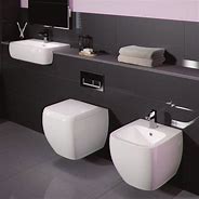 Image result for Wall Mounted Toilet with Sink On Top