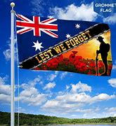 Image result for Lest We Forget Flag