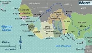 Image result for west africa physical map