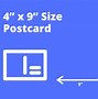 Image result for What Is a Size 4X6 Postcard