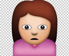 Image result for Emoji Girl with Brown Hair