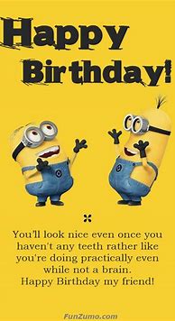 Image result for Funny Birthday Wish