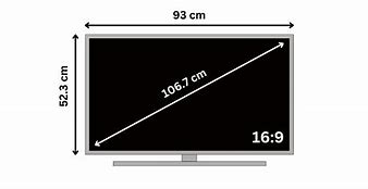 Image result for Outside Dimensions of a 42 Inch TV