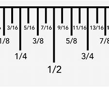 Image result for Printable How to Read a Ruler