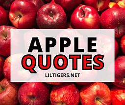Image result for Quotes About Apples