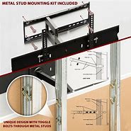 Image result for Stainless Steel TV Wall Mount
