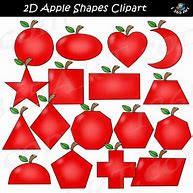 Image result for 2D Apple Clip Art