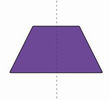Image result for What Shape Has One Line of Symmetry