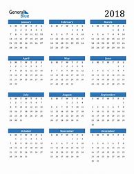Image result for Quarter Calendar 2018 Printable One Page PDF