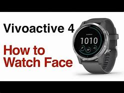 Image result for Garmin VivoActive 4 Change Watch Face