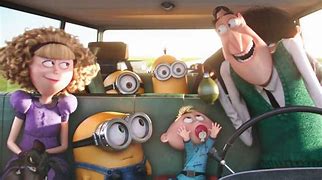 Image result for Gru and 4 Minions