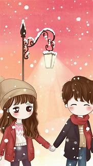 Image result for Couple Cartoon Wallpaper Wa