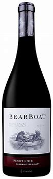 Image result for BearBoat Pinot Noir