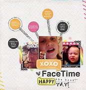 Image result for FaceTime Scrabook Cutouts
