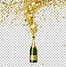 Image result for Gold Champagne Vector