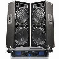 Image result for Complete DJ System with Speakers