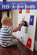 Image result for Baby Peek A Boo Board