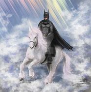 Image result for Batman Rides a Unicorn