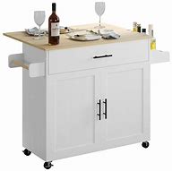 Image result for Kitchen Table with Wheels
