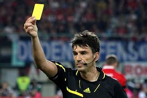 Image result for Football Referee Cards