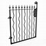 Image result for metal garden gates with locks