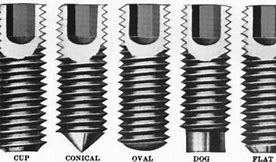 Image result for Screw Point Types