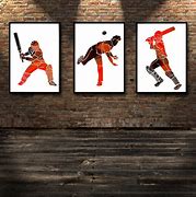 Image result for Cricket Wall Art