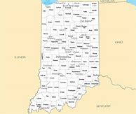 Image result for Map of Indiana Cities and Towns