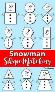 Image result for Free Printable Snowman Activity