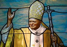 Image result for Pope John Paul II and Mary