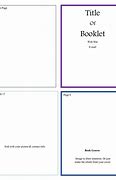 Image result for Mini Book Template Google Docs