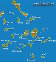 Image result for Cyclades Map
