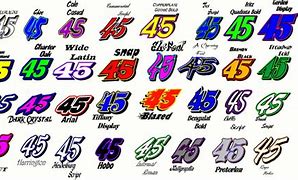 Image result for Race Car Number Fonts