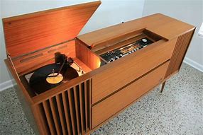 Image result for Old Stereo Console