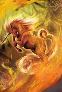 Image result for Fire Unicorn Art