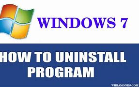 Image result for Uninstall Programs Windows 7