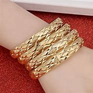 Image result for 24K Gold Charm Bracelet