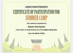 Image result for National Learning Camp Certificate Template