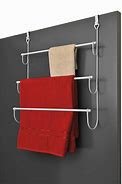 Image result for White Over the Door Towel Bar