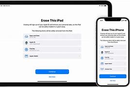 Image result for Erase iPhone Settings App