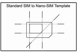 Image result for Nano Sim Wzor